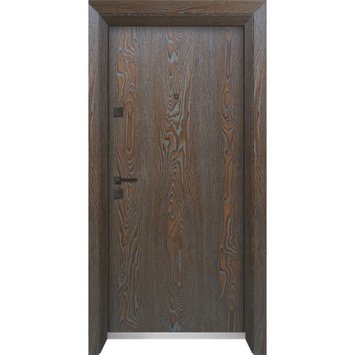 Usa antiefractie RC3 intrare apartament FORTUNA365 – Bicolora Alb Interior / Stejar Nobil Exterior [1]