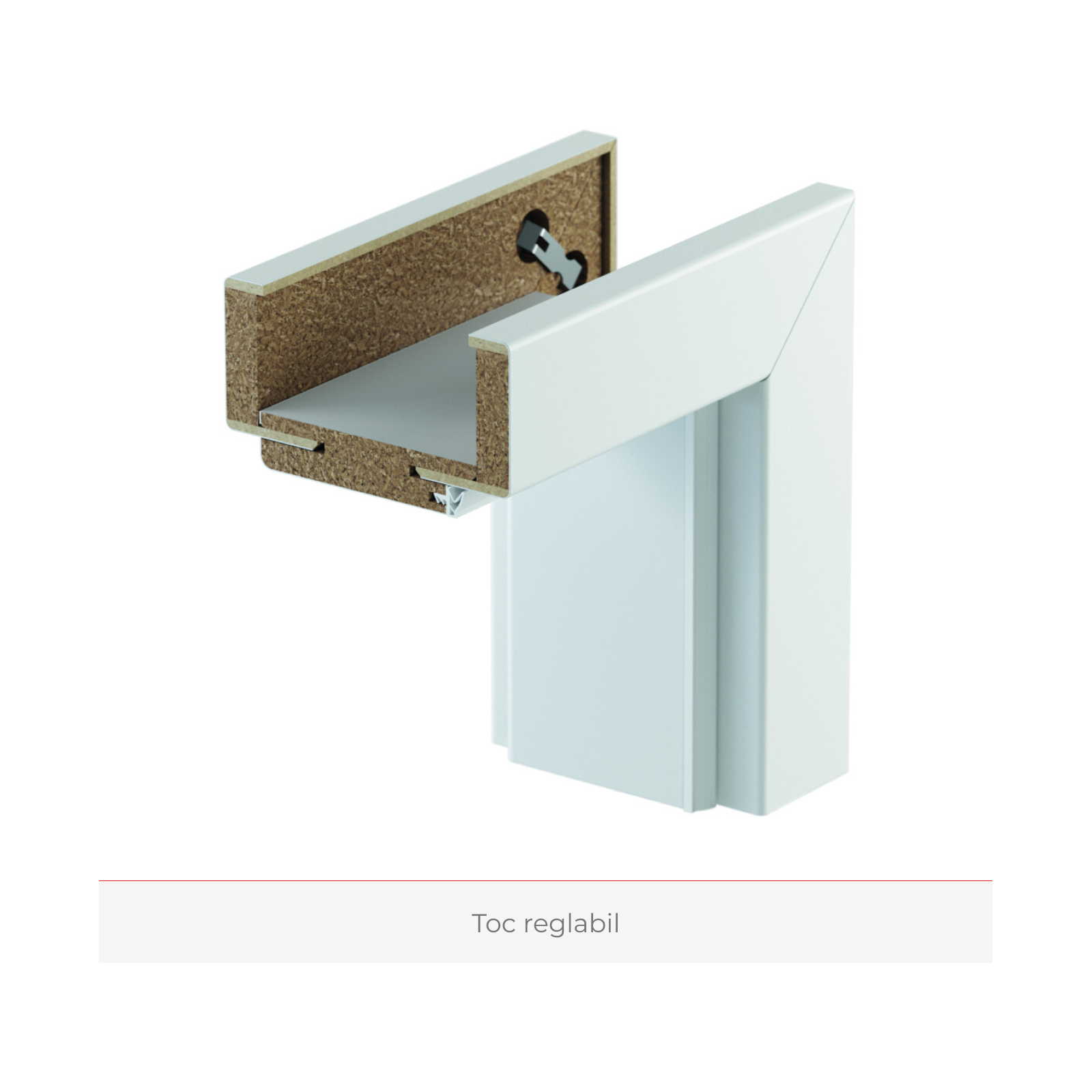Usa cu toc reglabil HDF PORTA GRANDE - Model C0 [4]