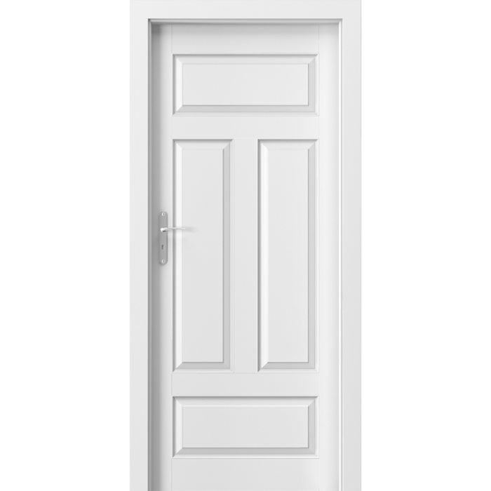 Usa cu toc reglabil HDF PORTA ROYAL Model P finisaj neted / Vopsea Premium [1]