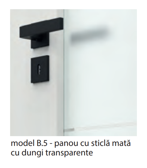 Pachet 10 x Usa cu toc reglabil PORTA VERTE HOME B5 - ST/DR [7]
