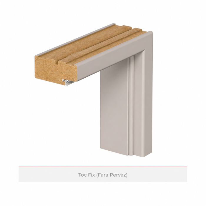 Pachet 25 x Usa de interior cu toc fix HDF Norma 3.1 - Casmir Mat [4]