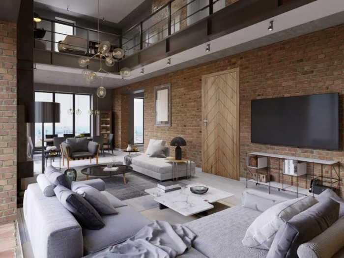 Usa de interior cu toc reglabil HDF - Frezaje decorative [8]