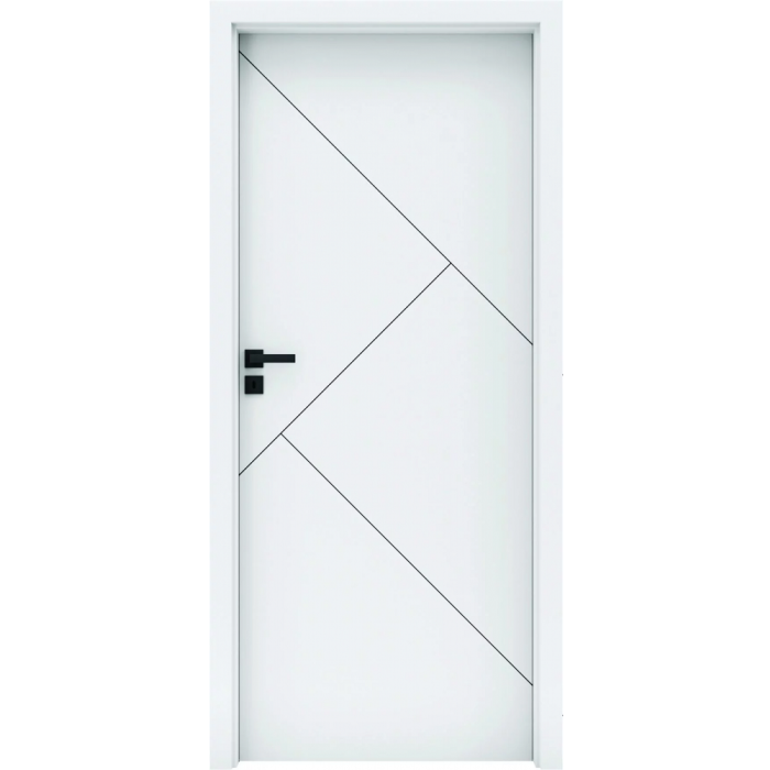 Usa de interior cu toc reglabil HDF - Frezaje decorative [14]