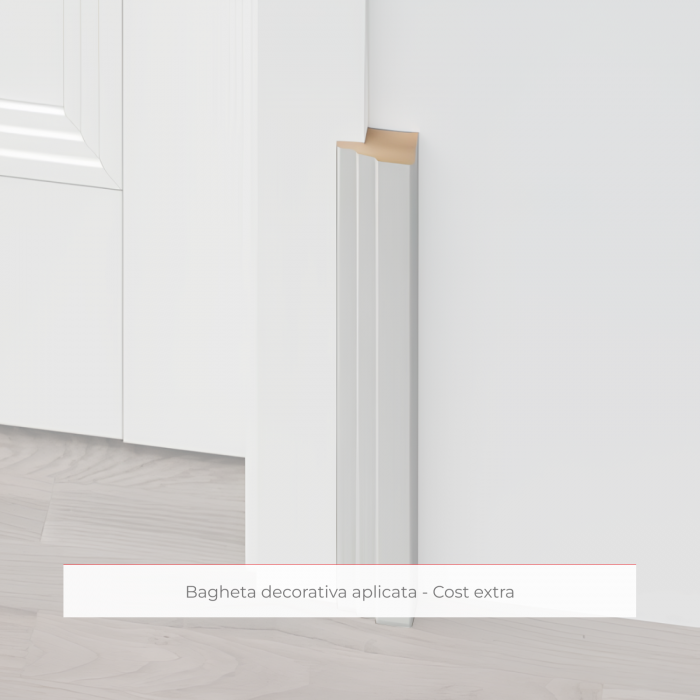 Usa de interior cu toc reglabil HDF PORTA IMPERIAL Model 3 -Finisaj Vopsea UV Premium Plus [9]