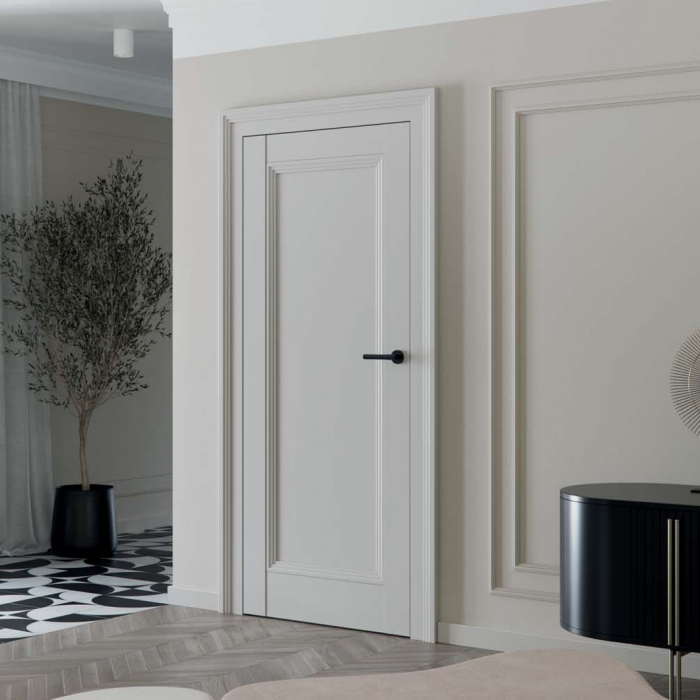 Usa de interior cu toc reglabil HDF PORTA IMPERIAL Model 1 -Finisaj Vopsea UV Premium Plus [2]