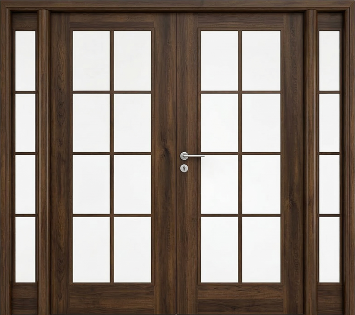 Usa de interior dubla cu pui / luminator lateral - VINTAGE 5.4 [1]