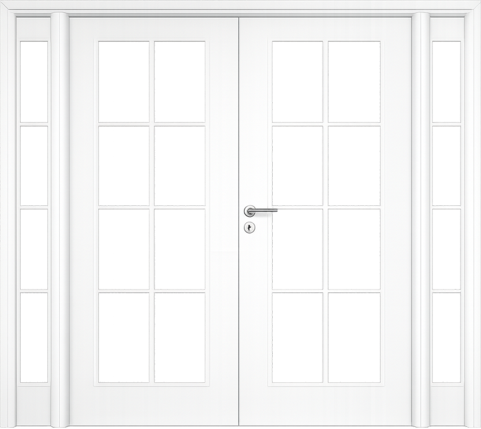 Usa de interior dubla cu pui / luminator lateral - VINTAGE 5.4 [1]