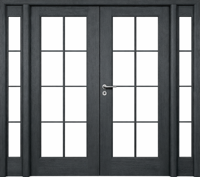 Usa de interior dubla cu pui / luminator lateral - VINTAGE 5.4 [1]