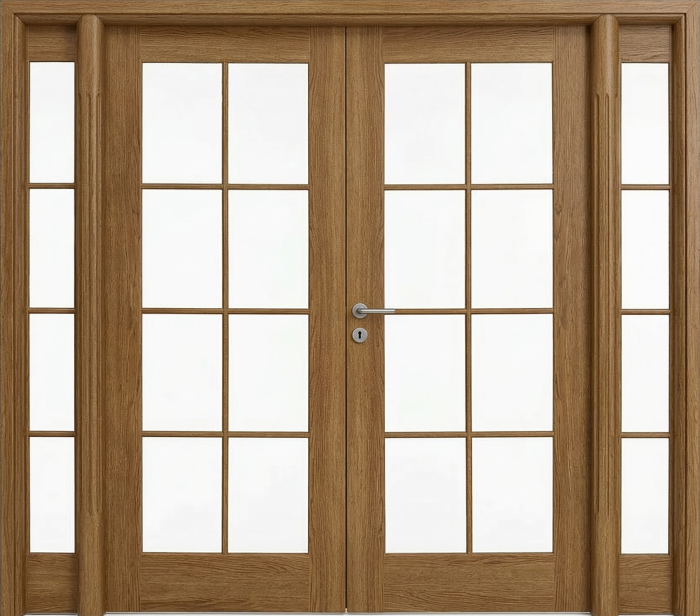 Usa de interior dubla cu pui / luminator lateral - VINTAGE 5.4 [1]