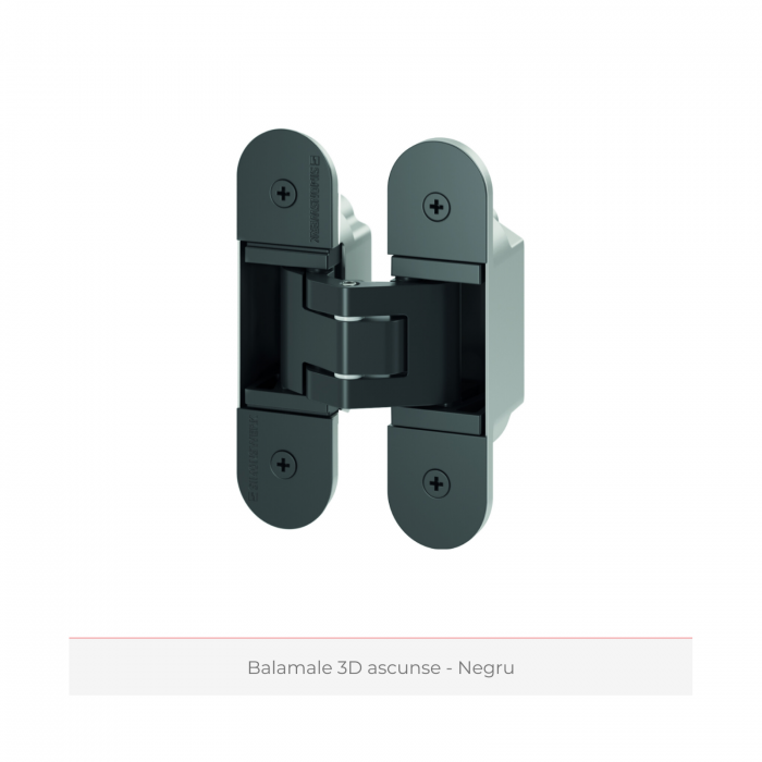 Usa de interior PORTA LEVEL cu toc si insertii negre - Model C.3 [7]