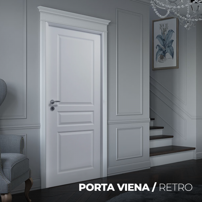 Usa de interior PORTA VIENA cu modul Retro - Pervaz de tip capitel si Cornisa [6]