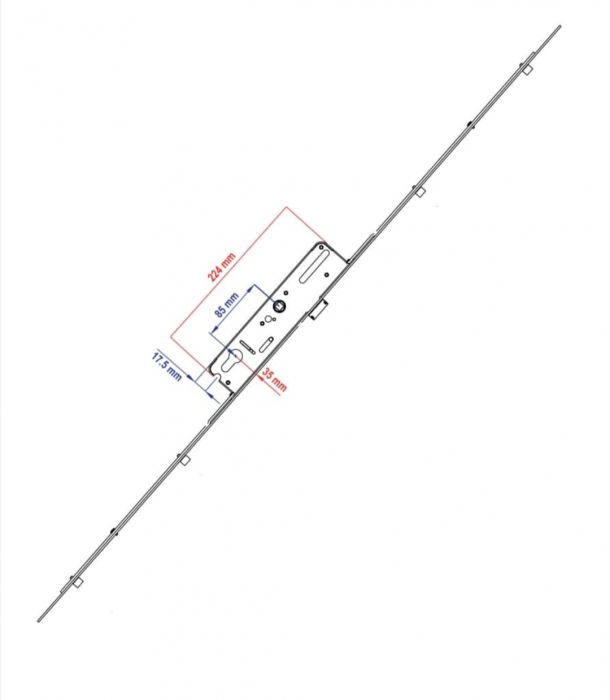 Usa de intrare casa exterior Eko-Therm365 cu geam termoizolanta, sigura, eficienta [4]