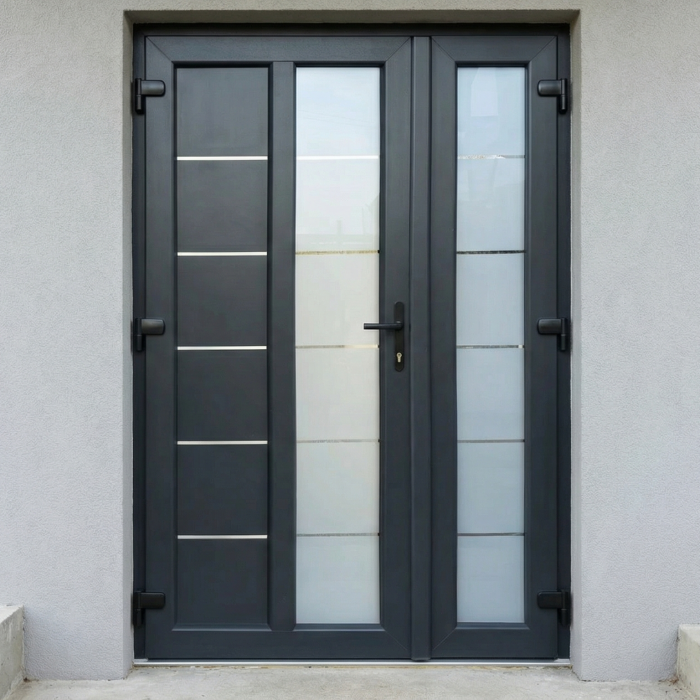 Usa dubla de intrare in casa Entriva 365 - termoizolanta pentru exterior [2]