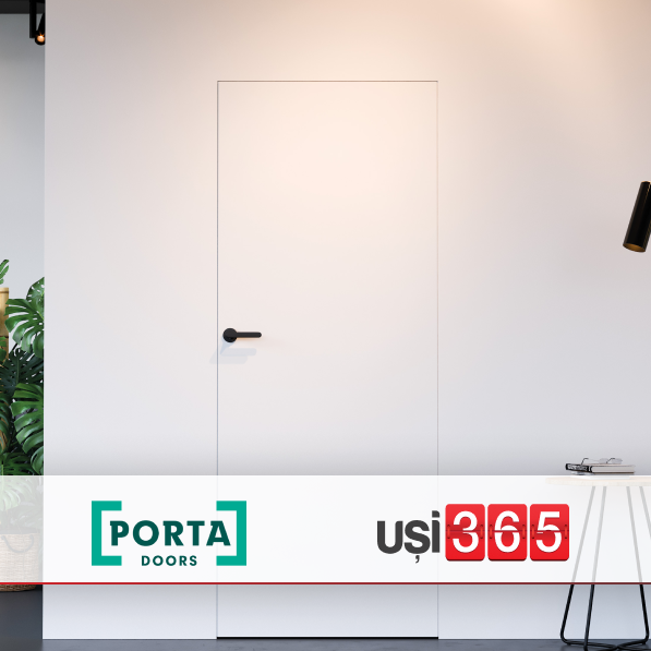 Usa Filomuro / cu toc ascuns PORTA HIDE Alb HDF - PORTA Doors [5]