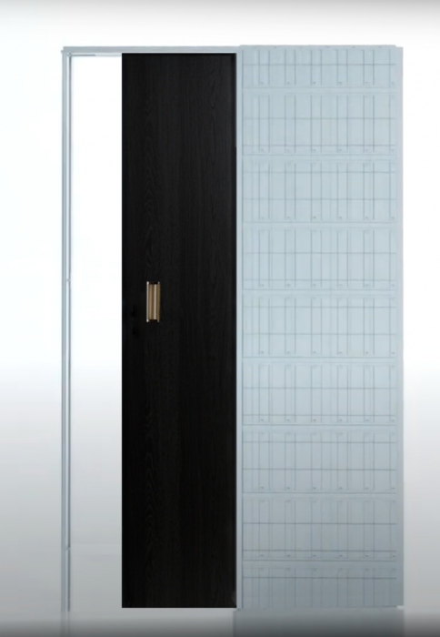 Usa glisanta cu model HDF incastrata in perete - Colectia ORIZONT 3.5 [3]