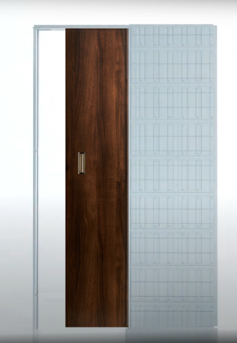 Usa glisanta cu model HDF incastrata in perete - Colectia ELIAS 4.5 [2]