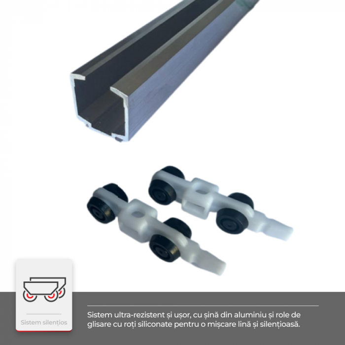 Usa glisanta plina din HDF aplicata pe perete - Colectia Basic - Model simplu [4]