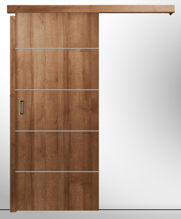 Usa glisanta HDF aplicata pe perete - Colectia ORIZONT 3.5 [2]