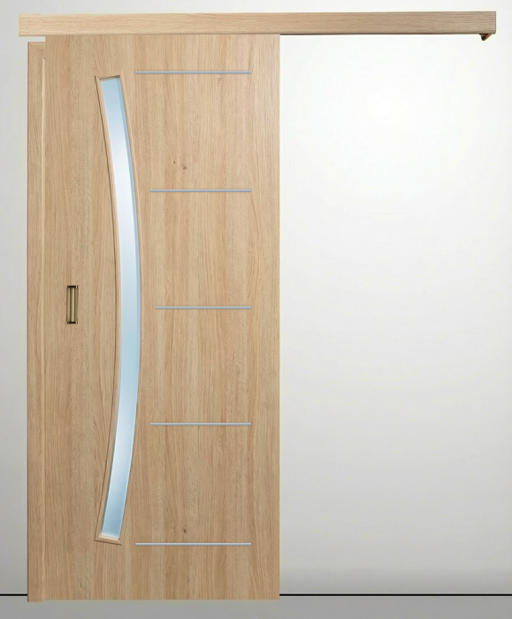 Usa glisanta HDF aplicata pe perete - Colectia PROGRESS 1.1 [2]