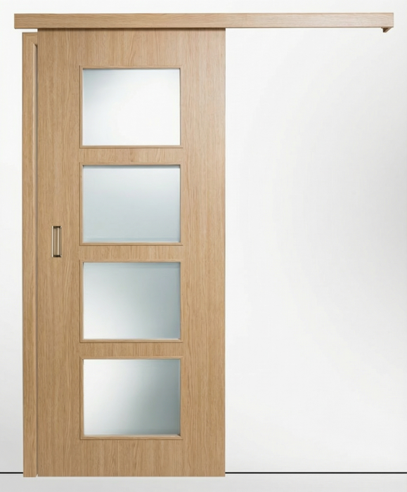 Usa glisanta HDF aplicata pe perete - Colectia QUADRAT 4.1 [2]