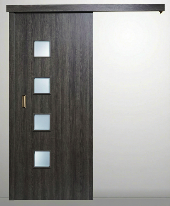 Usa glisanta HDF aplicata pe perete - Colectia QUADRAT 4.4 [2]