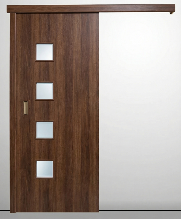 Usa glisanta HDF aplicata pe perete - Colectia QUADRAT 4.4 [2]