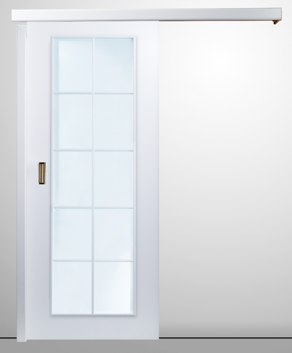 Usa glisanta HDF aplicata pe perete PORTA Decor model C [2]