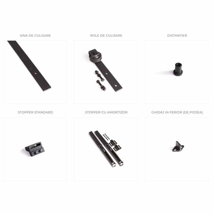 Usa glisanta tip hambar - Barn Door [5]