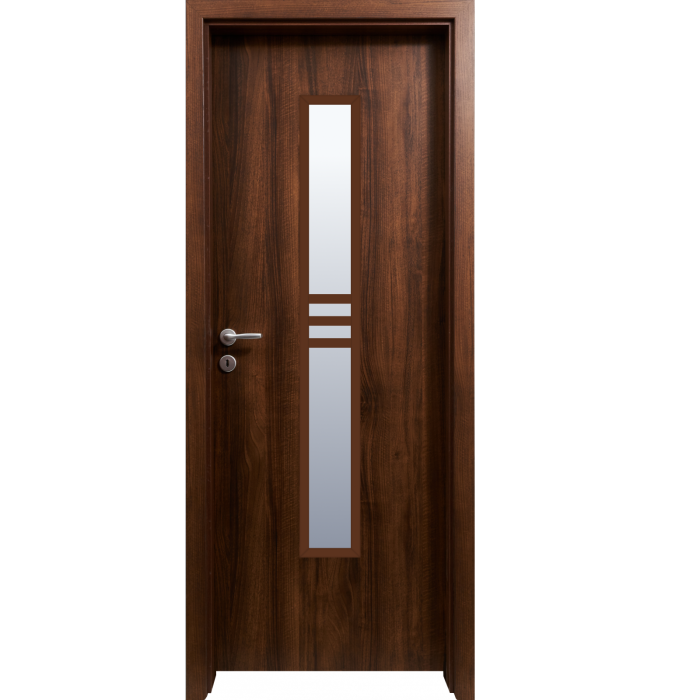 Usa HDF cu toc reglabil din MDF/PAL - Colectia LUIS 4.2 - Culoare Nuc [1]