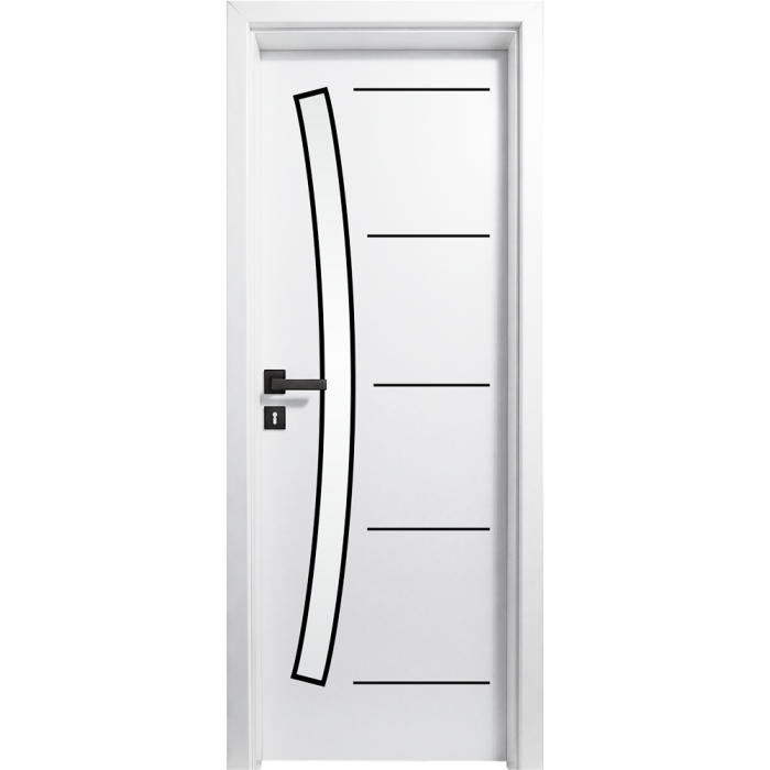 Usa interior Alba HDF cu toc reglabil din MDF/PAL - Colectia STENOIR Alb 7.0 [1]