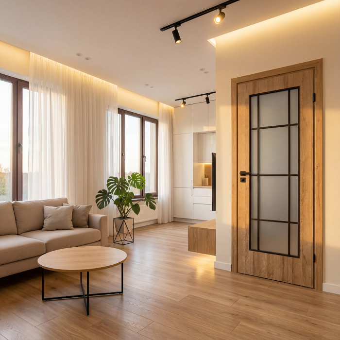 Usa interior HDF cu toc reglabil din MDF/PAL - Colectia STENOIR 7.1 [2]