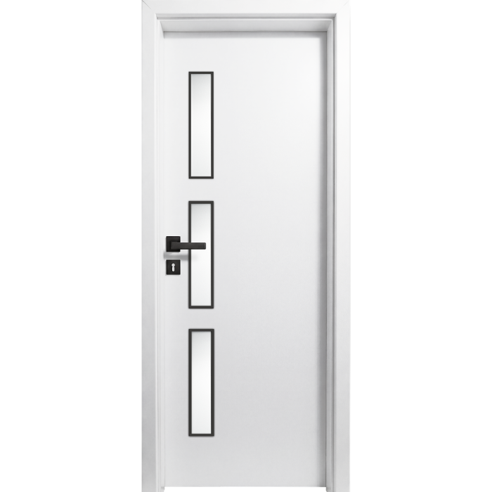 Usa interior Alba HDF cu toc reglabil din MDF/PAL - Colectia STENOIR Alb 7.3 [1]