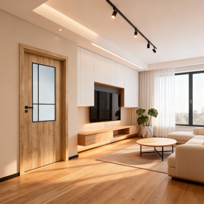 Usa interior HDF cu toc reglabil din MDF/PAL - Colectia STENOIR 7.9 [2]