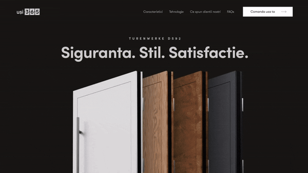 Usa Metalica de intrare in casa Turenwerke DS92-07 [8]