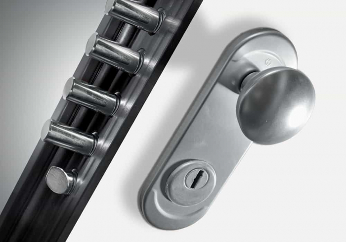 Pachet 12 x Usa metalica de intrare in apartament antiefractie RC3 - Dierre SPARTA 8 + Contratoc [5]