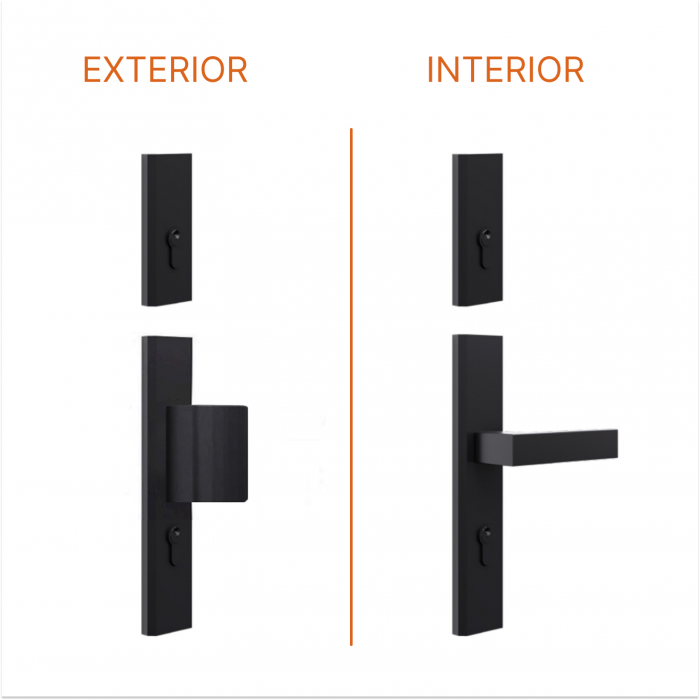 Usa Metalica din otel de intrare in casa Turenwerke ATU68 - Blackline [5]