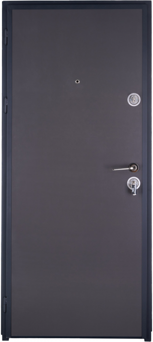 Usa metalica intrare apartament placata cu MDF Gri Antracit - Mega EKO P+ 9000 [2]