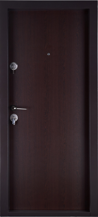 Pachet 12 x Usa metalica intrare apartament placata cu MDF Wenge - Mega EKO P+ 9000 [2]