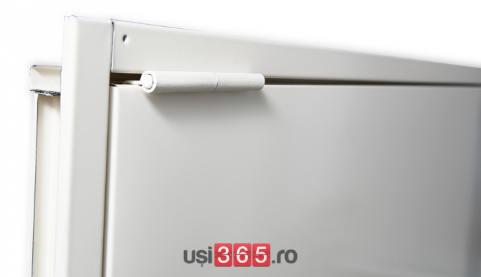 Usa metalica dubla blat 40 mm din otel multifunctionala pentru boxa RAL 9001 / Alb Crem [3]
