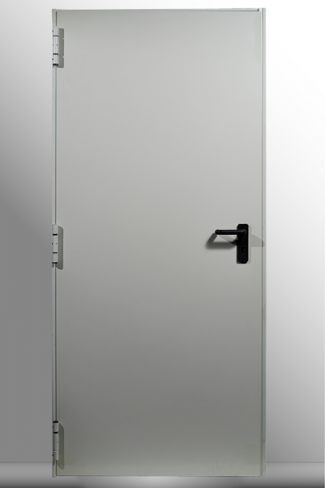 Usa metalica blat 60 mm intrare secundara - Gri RAL 7035 - Usa multifunctionala [2]