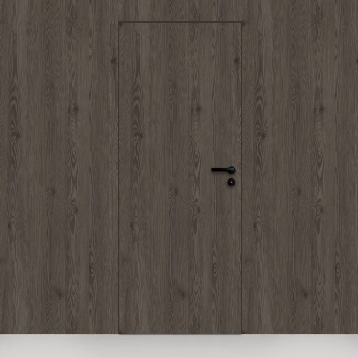 Usa tehnica din lemn cu finisaj HPL balamale ascuns si toc metalic [2]