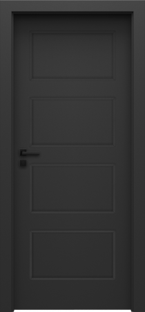 Usi PORTA Doors - Usa de interior neagra - Porta FIT model H0 - CPL Negru