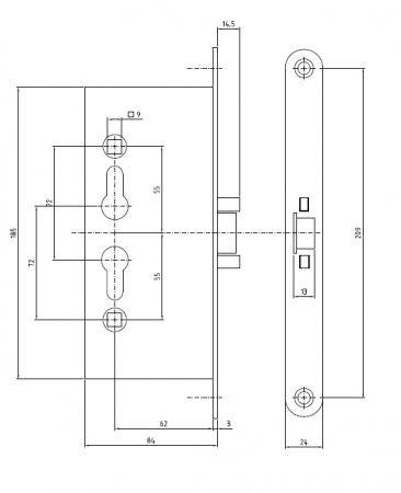 Broasca antifoc PZ 1 punct [2]