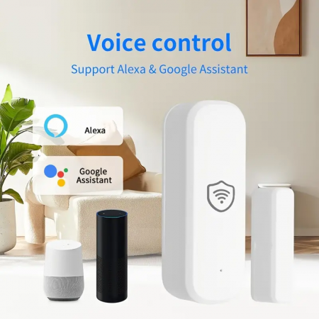Senzor usa / fereastra SMART Wi-fi cu notificare in timp real pe telefonul mobil [4]