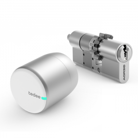 Incuietoare SMART motorizata Tedee PRO - Silver, Tedee Pro + Cilindru