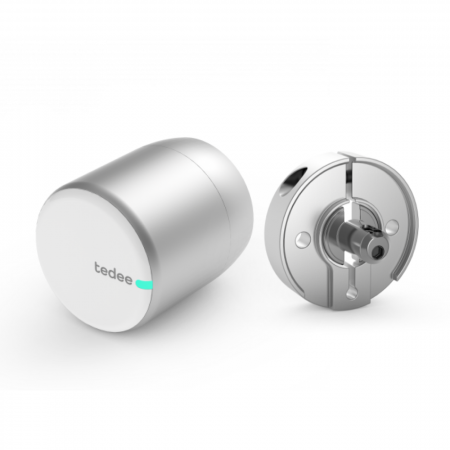 ACCESORII UȘI - Incuietoare SMART motorizata Tedee PRO - Silver