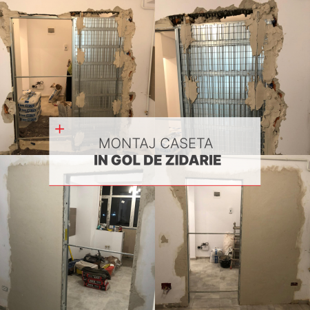 Kit glisare / culisare in perete - Caseta incastrata in perete gips-carton [4]