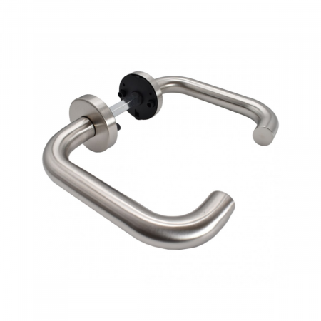 Maner UFORM din inox si rozeta PZ / BB / WC rotunda 50 mm [2]