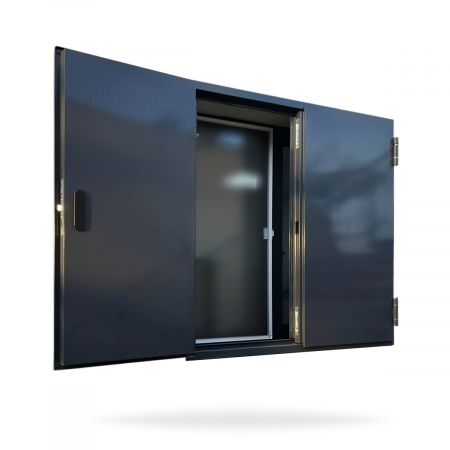 Trape si Obloane Antifoc - Oblon antifoc EI60 / EI120 cu deschidere in exterior