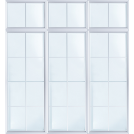 Usi cu luminator - Perete despartitor sticla - Dimensiuni configurabile la comanda